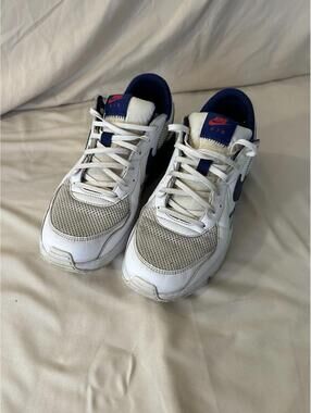 Nike Air Max Excee Sneaker Retro White/Royal Blue Shoes CZ9168-100 Mens Size 9.5